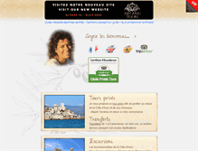 Tablet Screenshot of ceciletours.fr